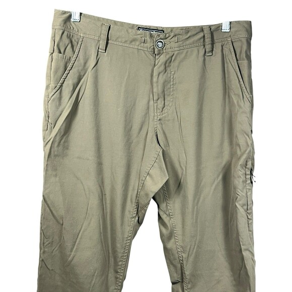 686 Everywhere Multi Shell Pants Brown Nylon Spandex Men's Slim Fit 32x32 - Picture 2 of 12